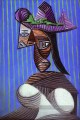 Femme dans un chapeau dépouillé 1939 cubiste Pablo Picasso